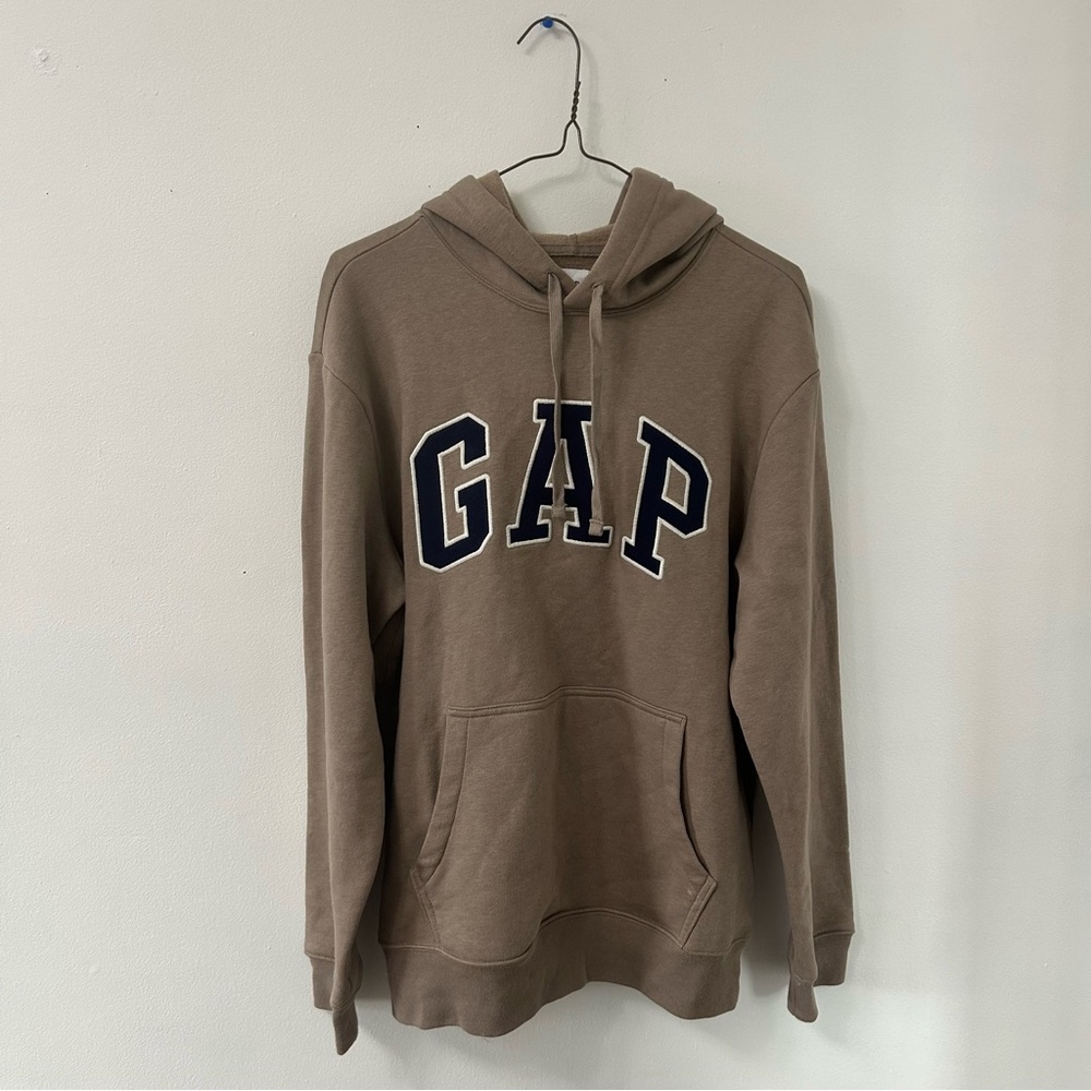 GAP Men's Tan Hoodie Sweater